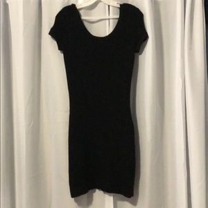Black short dress